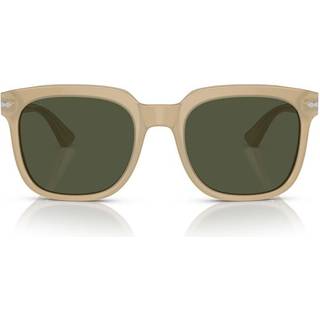 Persol Unisex PO3323S 116931 Solbriller Acetat Brun Grøn Firkantet Normal