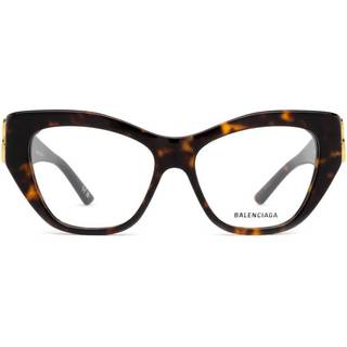 Balenciaga Kvinde Balenciaga BB0312O 002 Optiske stel Acetat Havana Cat Eye