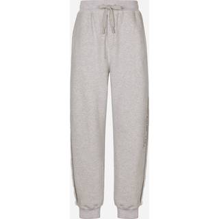 Dolce&Gabbana Printed cotton sweatpants - grey - EU 52