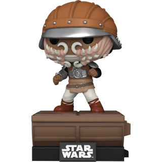 Pop! Deluxe: Star Wars Jabba's Skiff Lando Calrissian - Target-eksklusiv, 40-års jubilæum for ROTJ, ca. 14,5 cm høj