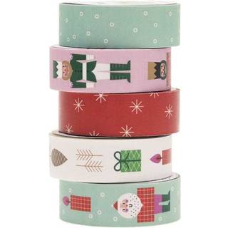 Paper Poetry Tape Set Weihnachtsmotive - Mehrfarbig