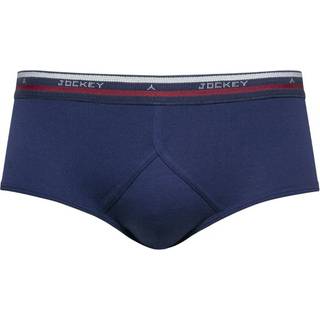 Jockey Cotton Y-front Brief - Navy - Medium