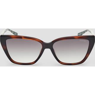 Guess Kvinde GU7919 52P Solbriller Injiceret Havana Grøn Cat Eye Normal Skygge