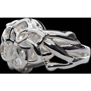 Lord of the Rings Nenya - The Ring of Galadriel (Sterling Silver) Size 9.75