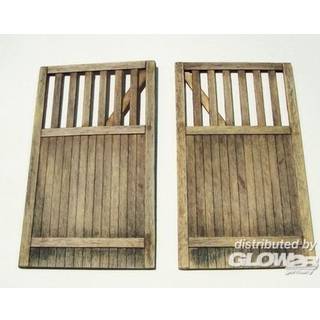 Wooden gate - straight