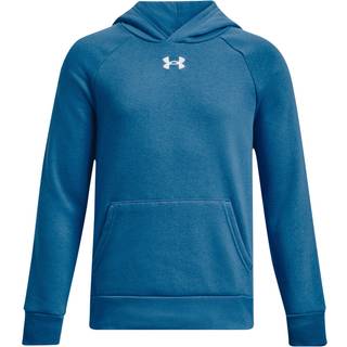 Sweatshirt med hætte Under Armour UA Rival Fleece Hoodie 1379792-466 Størrelse YXS