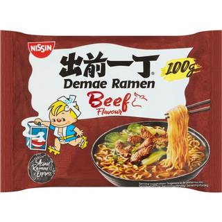 Nissin 7 x Instant Nudler Oksekødssmag