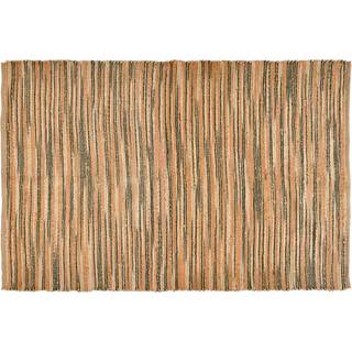 Villa Collection Vem tæppe Green-nature-pink, 120x180 cm