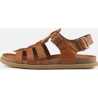 Nature Mette damesandaler - (Cognac, str. 41,)