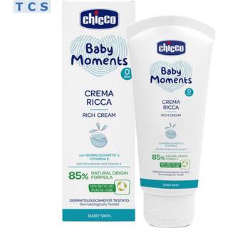 Chicco Baby Moments Rich Cream Nærende creme til børn fra fødslen 0 m+ 100 ml - 100 ml