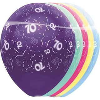 Geburtstag Ballons 70-Jubiläum 5 St.