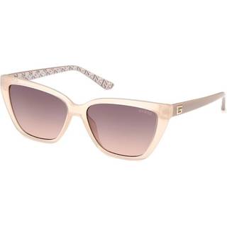 Guess Kvinde GU7919 57F Solbriller Injiceret Beige Brun Cat Eye Normal Skygge