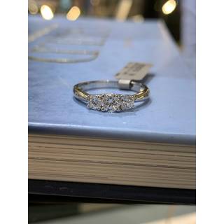 14 Karat Hvidguld Ring fra Smykkekæden med Brillanter 0,60 Carat TW/SI