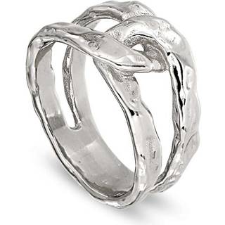 Space Twist Ring - Silver
