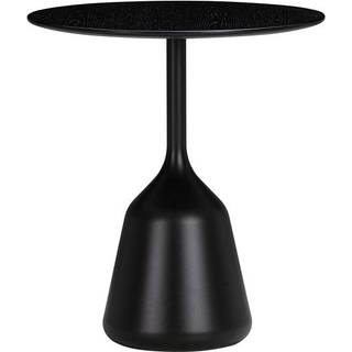 Wendelbo Coin Side Table High Black Oak