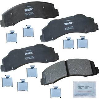 Bendix Priority1 CFC1770 Keramiske frontbremseklodser til Ford Expedition 2017-2010 F-150 2017-2010 Lobo 2020-2009 Lincoln Mark LT 2014-2010 Navi