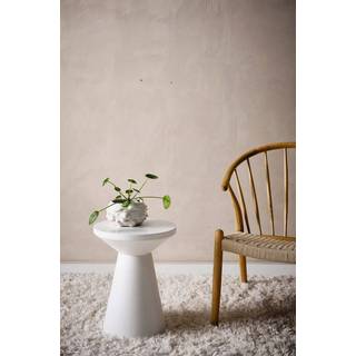 RIO skammel/sidebord - Hvid