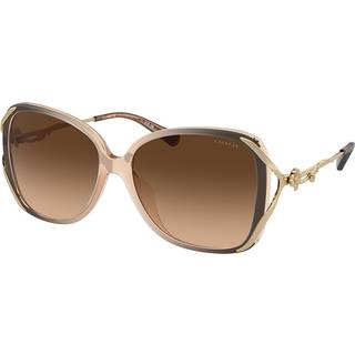 Coach HC8372BU CK482 576974 58 Solbriller Kvinder Brun - Gold - 58mm