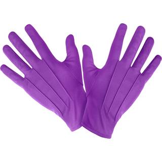 Violette Kostümhandschuhe