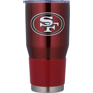 Logo Brands 627-S30T-1: San Francisco 49ers 30 oz rustfrit tumbler