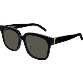 SAINT LAURENT Kvinde SL M40/F 003 Solbriller Acetat Sort Grå Firkantet Normal