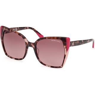 Guess GM0831 74T 58 Solbriller Kvinder Tortoiseshell - Rose Pink Tortoise - 58mm