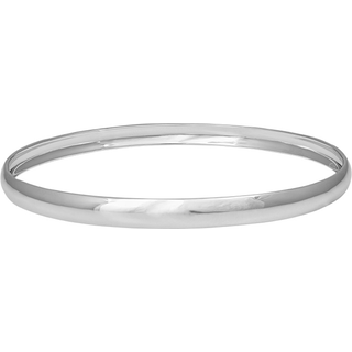Siersbøl sølvarmring blank 5,5mm - 65mm