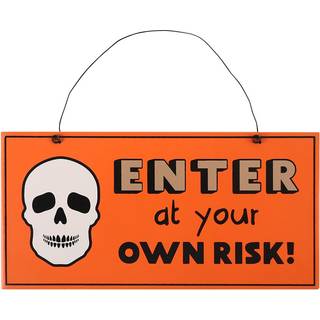 Totenkopf & Enter Hängeschild