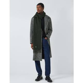 Barbour Herren Schal grün Lamm-Wolle