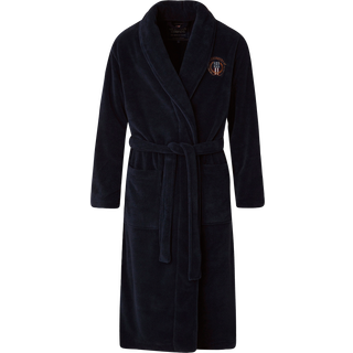 Lexington Morgenkåber Lesley Fleece Dark Blue XS