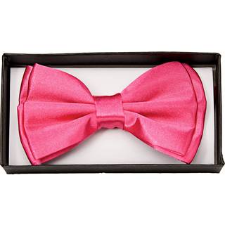 Pinke Satin Fliege Deluxe