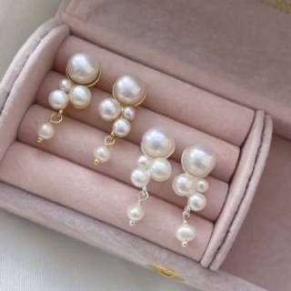 BUBBELS EARSTUD | GOLDEN