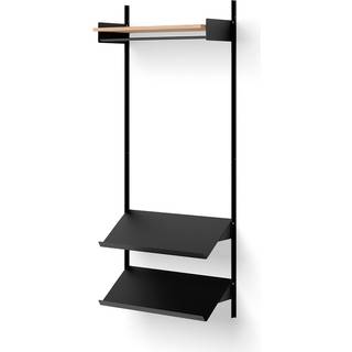 New Works Wardrobe Reol 1 Egetræ/Sort