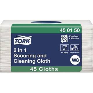Tork W8 2-i-1 Klud, skure og aftørring, 45 klude