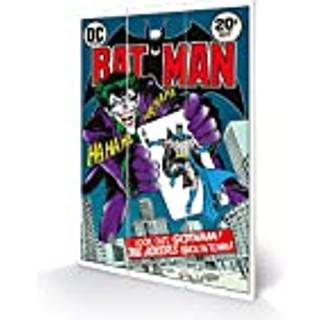 DC COMICS - Batman Joker's Back in Town - Impression sur bois 20x29.5