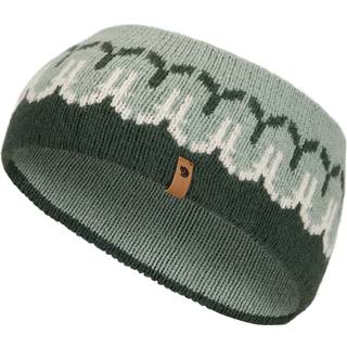 Fjällräven Övik Path Knit Headband-deep patina / misty green