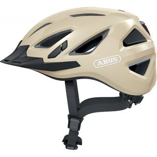 ABUS Urban-I 3.0 cykelhjelm LED Cannoli Cream - Hjelmstørrelse 56-61 cm