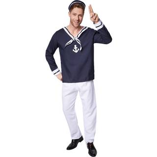 Sømand kostume - XXL