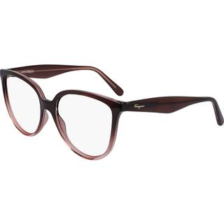 Ferragamo Kvinde SF2874 026 Optiske stel Plast Grå Cat Eye