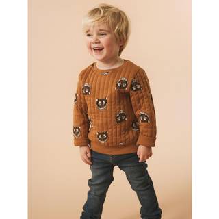 NAME IT Sweatshirt Sanders Bone Brown
