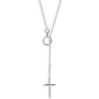 Jane Kønig Toggle Cross Halskæde Sølv TCNHOL23-S - Dame - 925 Sterling Silver