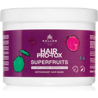 Kallos Hair Pro-Tox Superfruits Gendannende maske til træt hår uden glans 500 ml - 500 ml