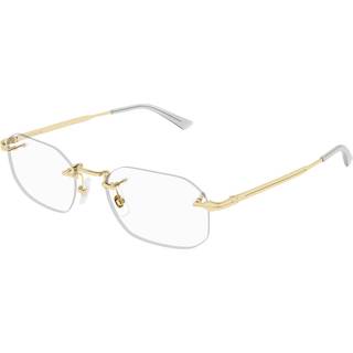 Montblanc MB0307O Asian Fit 001 54 Briller Mænd Guld - Gold - 54mm