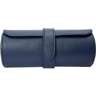 WOLF Heritage Watch Roll Navy Leather 305617