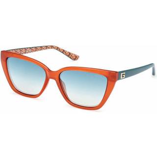 Guess Kvinde GU7919 01D Solbriller Injiceret Sort Røg Cat Eye Polariseret Skygge
