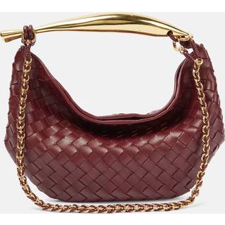 Bottega Veneta Sardine Chain Intrecciato leather tote bag - red - One Size