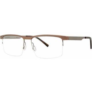 Jhane Barnes Irregular Bronze 55 Briller Mænd Brun - Bronze Brown - 55mm