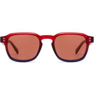 Retrosuperfuture Unisex 88S Luce Smokey Torpaz Solbriller Acetat Bordeaux Firkantet Normal