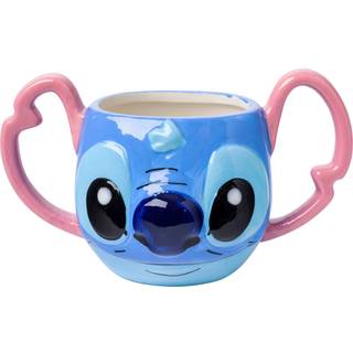 Disney Lilo & Stitch Experiment 626 Face 3D skulptureret keramisk krus | 16 ounces