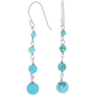 Nordahl Jewellery - TURQUOISE52 øreringe i sølv